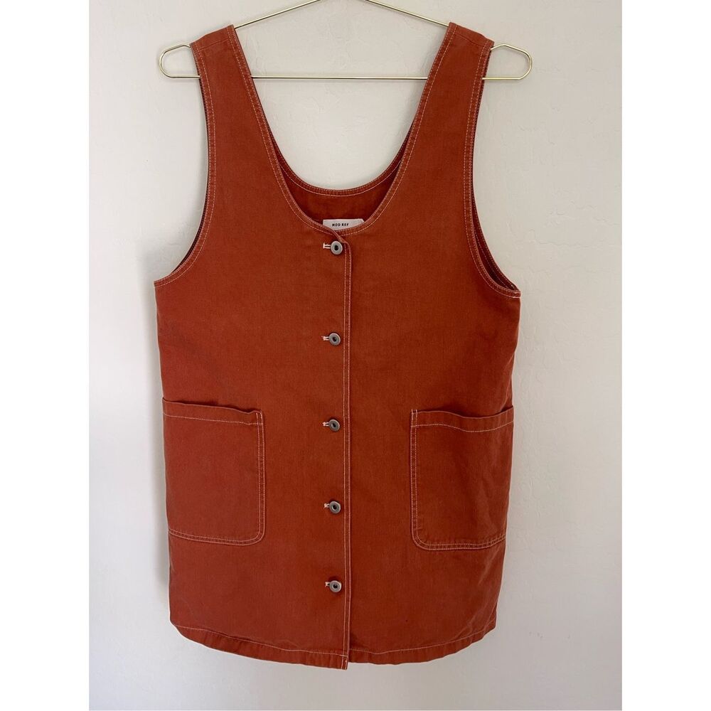 Mod Ref Rust Mini Dress - image 1